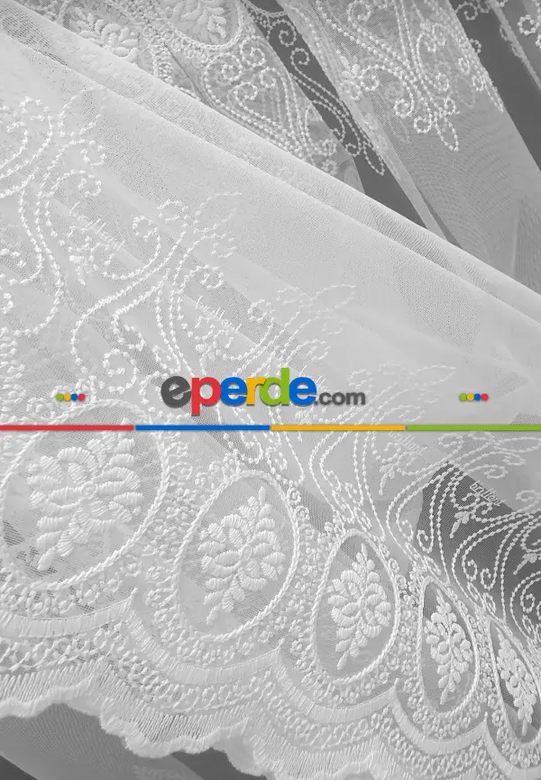 Brillant Marka Salon Tül Perde