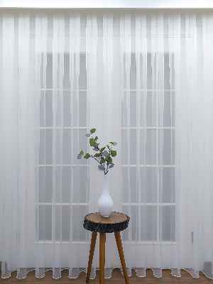 Mutfak Tül Perde - Ekru