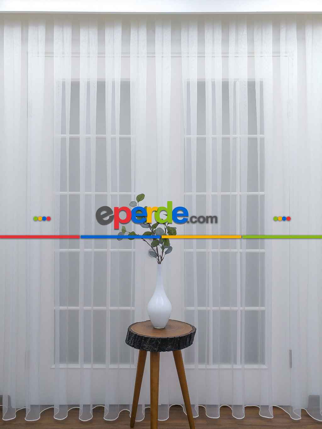 Mutfak Tül Perde - Ekru