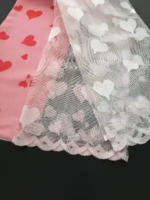 Milano Çocuk Odası Kalpli Pano Fon - Pembe 50cm X 1cm 