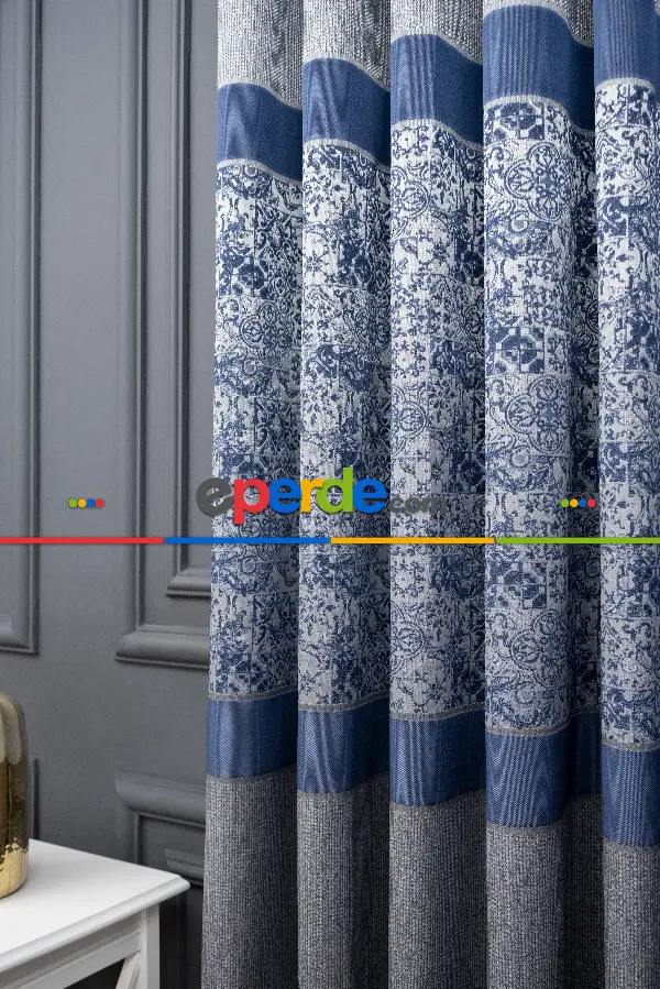 Yatak Odası - Lacivet Açık Gri Göbek Pano Gramajlı Dökümlü Uygun Fiat  Lacivert