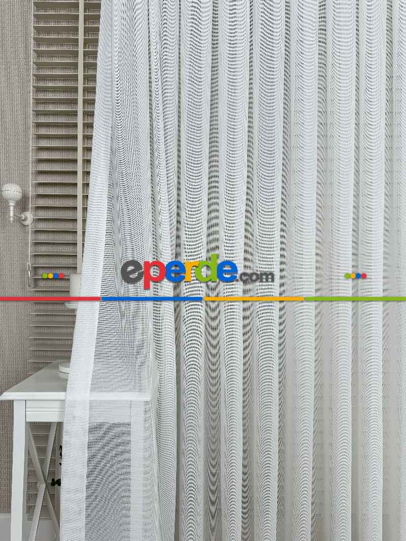 Brillant Tül Perde, Premium Seri, Kurşunlu Tül