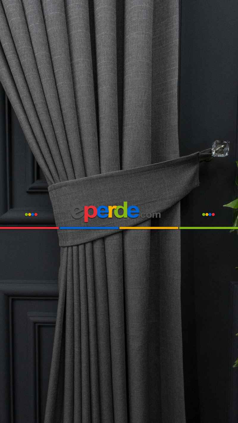 Yatak Odası - Keten Fon Perde 1.sınıf İplikten Üretilmiştir Kırşmaz Kumaş