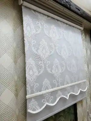 Çifli Sistem Tül Ve Stor Perde Bdz ( 827 )- Beyaz