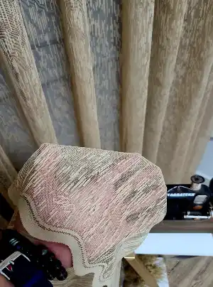 Yağmur Sade Düz Bej Vizon Renkli Ütü İstemez Tül Perde