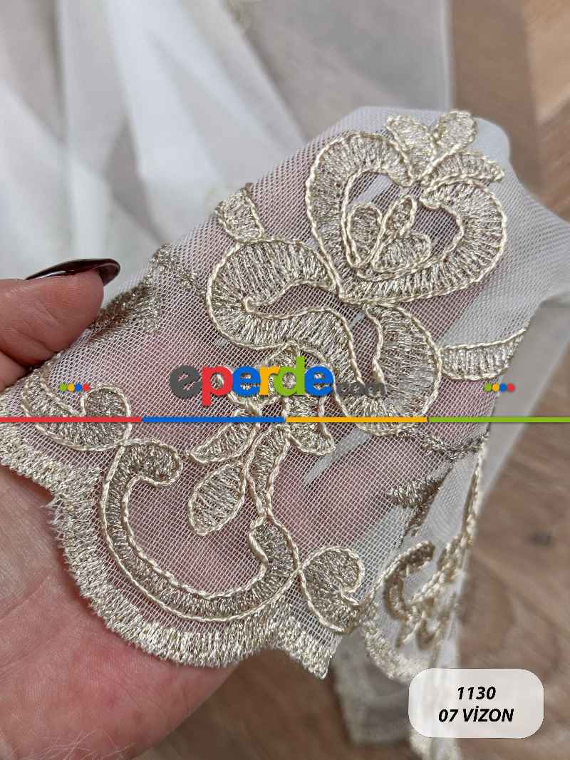 Keten Doğal Dokulu Düz Tül Perde, Ağır Gramajlı Özel Dokuma Premium Seri