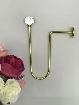 Perde Fon Demiri Kol Bağı Sarı- Sarı-altın