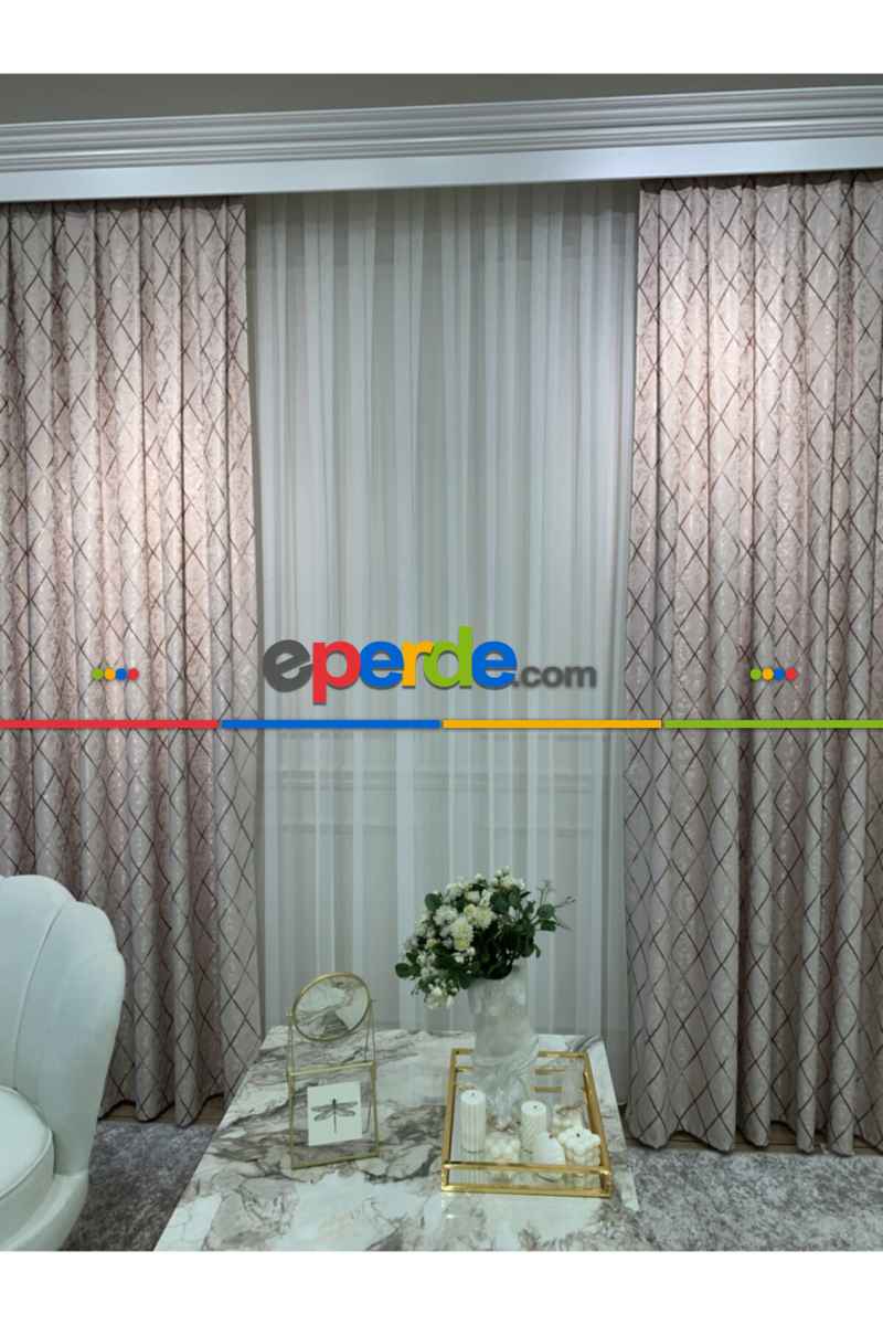 Brillant Fon Perde Livalorent Yeni Model Renk Tasarım Kanat Perde Yan Perde