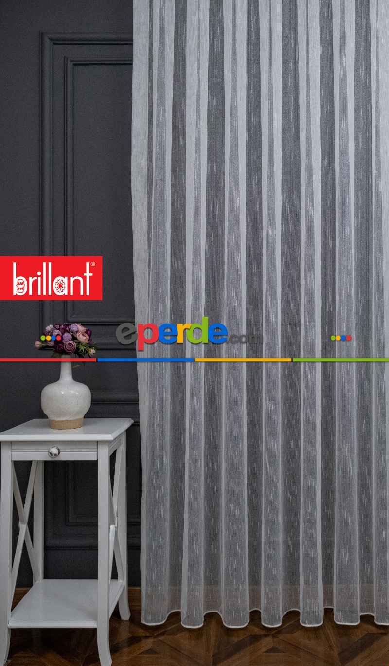 Brillant Keten Tül Perde Yeni Sezon Tül