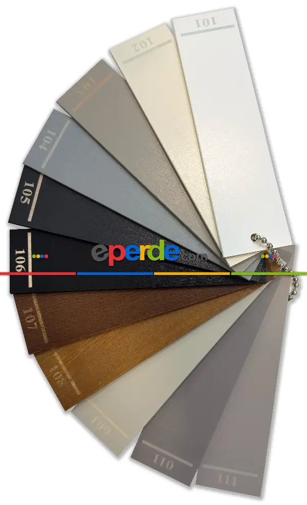 Gerçek Ahşap Jaluzi Perde - 11 Renk