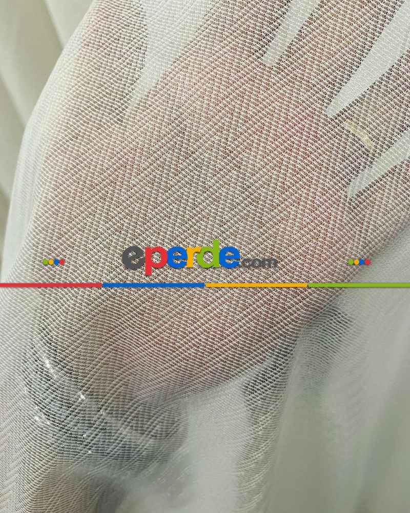 Brillant Balık Sırtı Desen Tül Orjinal 1. Kalite