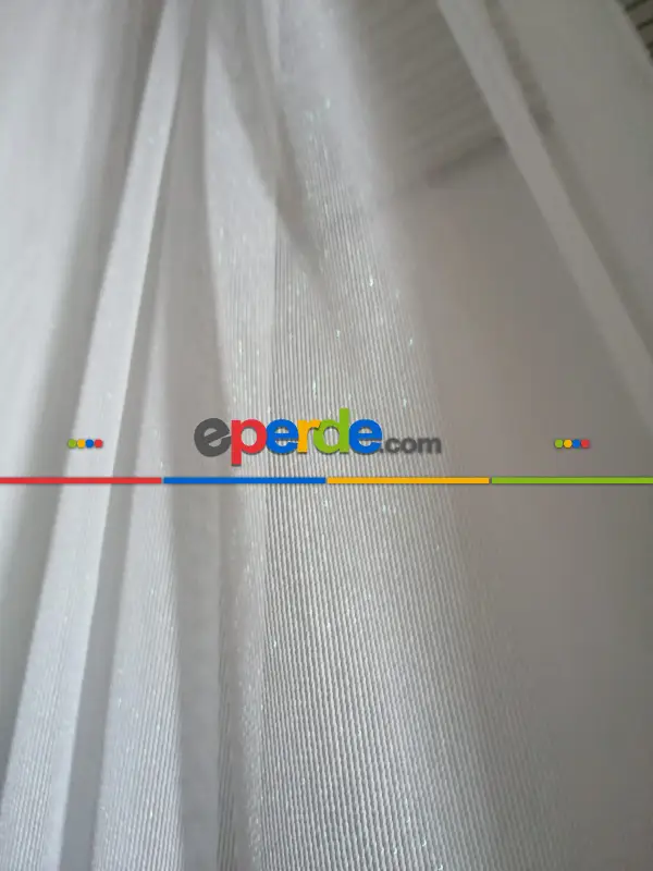 Oturma Odası - Leor Zırh Güneş Işığında Parlayan Tül Perde - Sedef