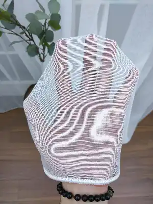 Beyaz Ekru Tergal Düz Tül (geniş En:280cm) Etek Katlamalı- Beyaz