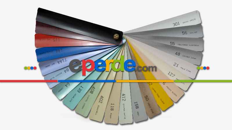 Mutfak - Metal Jaluzi 25 Mm- Renk Seçimi Sipariş Notunuz Bölümüne Karteledaki Numara Yazılarak Yapılabilir