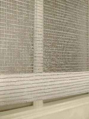 Çiftli Sistem Tül Stor Beyaz Gri Cizgili Tül- Gri-füme-antrasit-beyaz