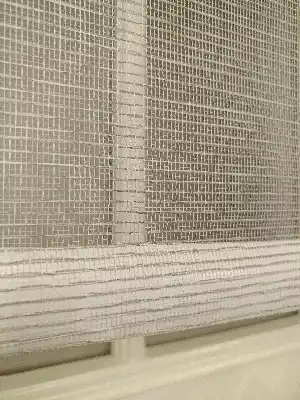 Çiftli Sistem Tül Stor Beyaz Gri Cizgili Tül- Gri-füme-antrasit-beyaz