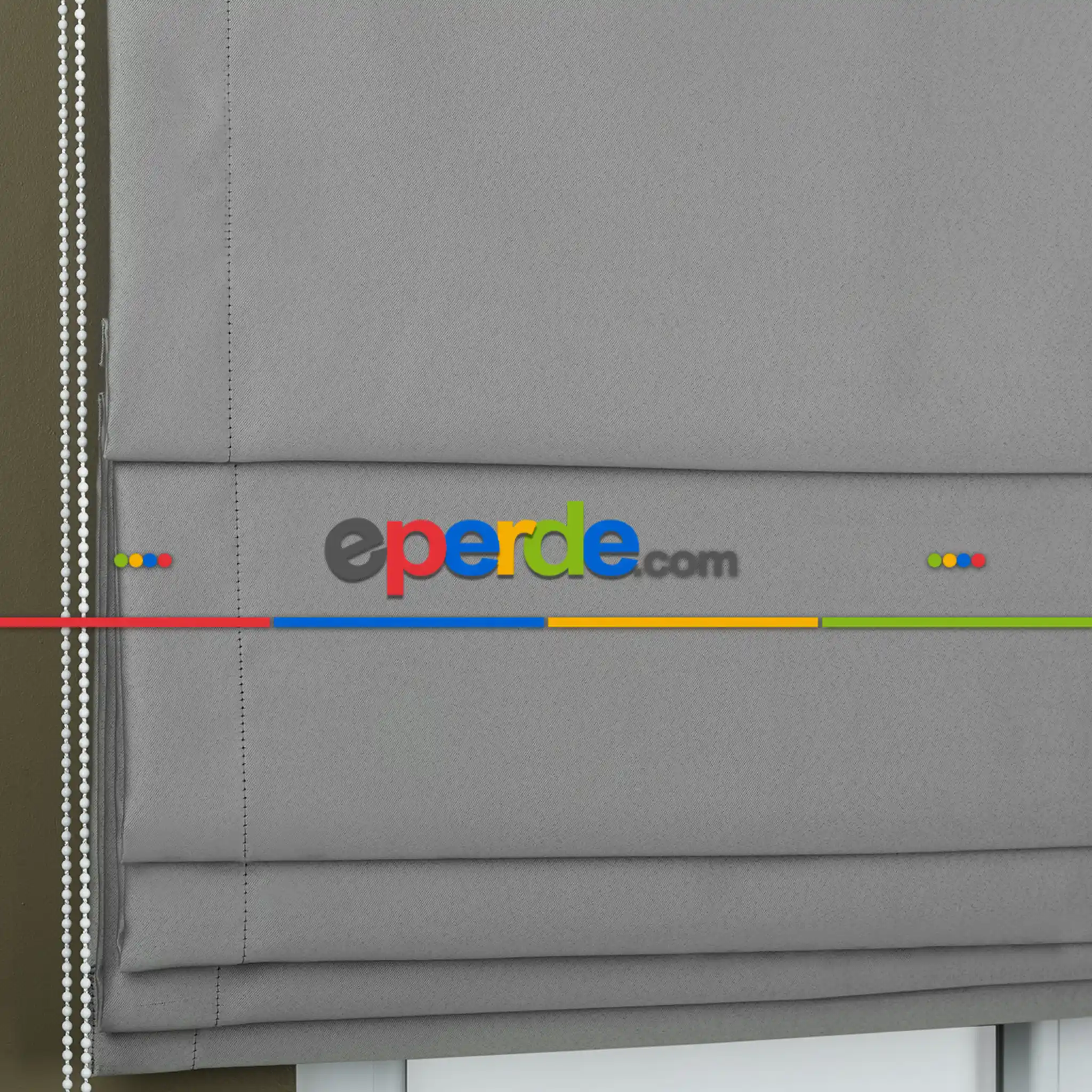 Salon - Katlamalı Blackout Karartma Fon Katlamalı Perde