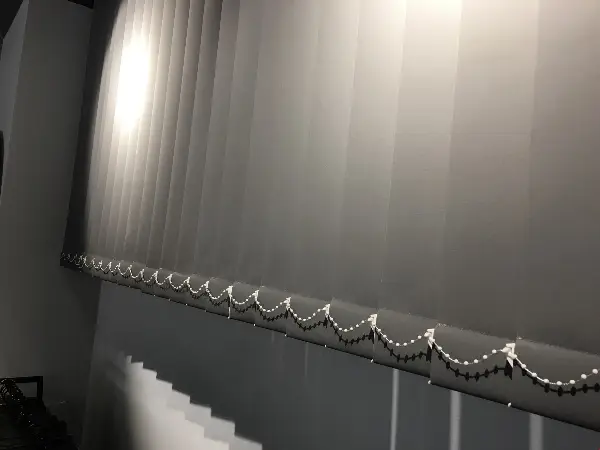 Kumaş Dikey Perde Antrasit Gri