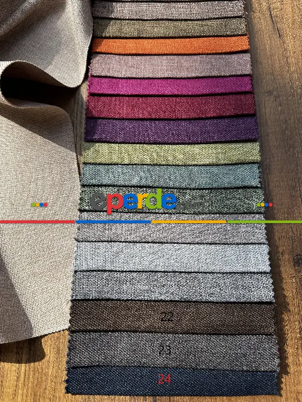 Yatak Odası - Kevin Keten Fon Perde Yüksek Gramaj Kaliteye Önem Verenler İçin