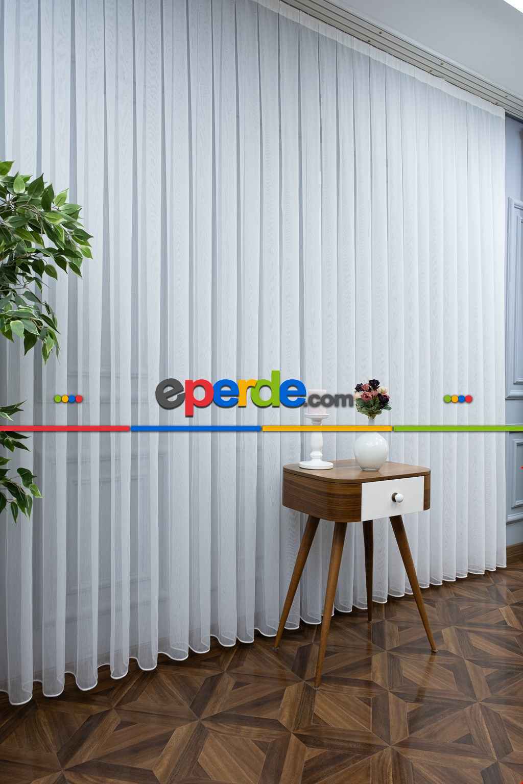 Ttm Bambu Ütü İstemez Tül Perde