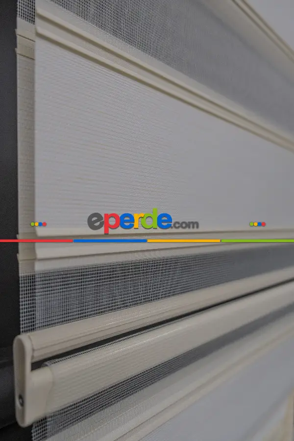 Mutfak- Zebra Perde - Yarım Plise - Geniş Palet Zebra Perde