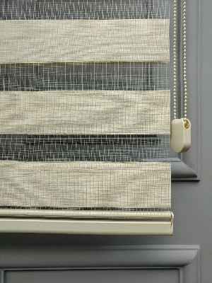 Salon Zebra Perde - 2021 Sezonu - Zebra Perde - Bambu Zebra Perde- Bej