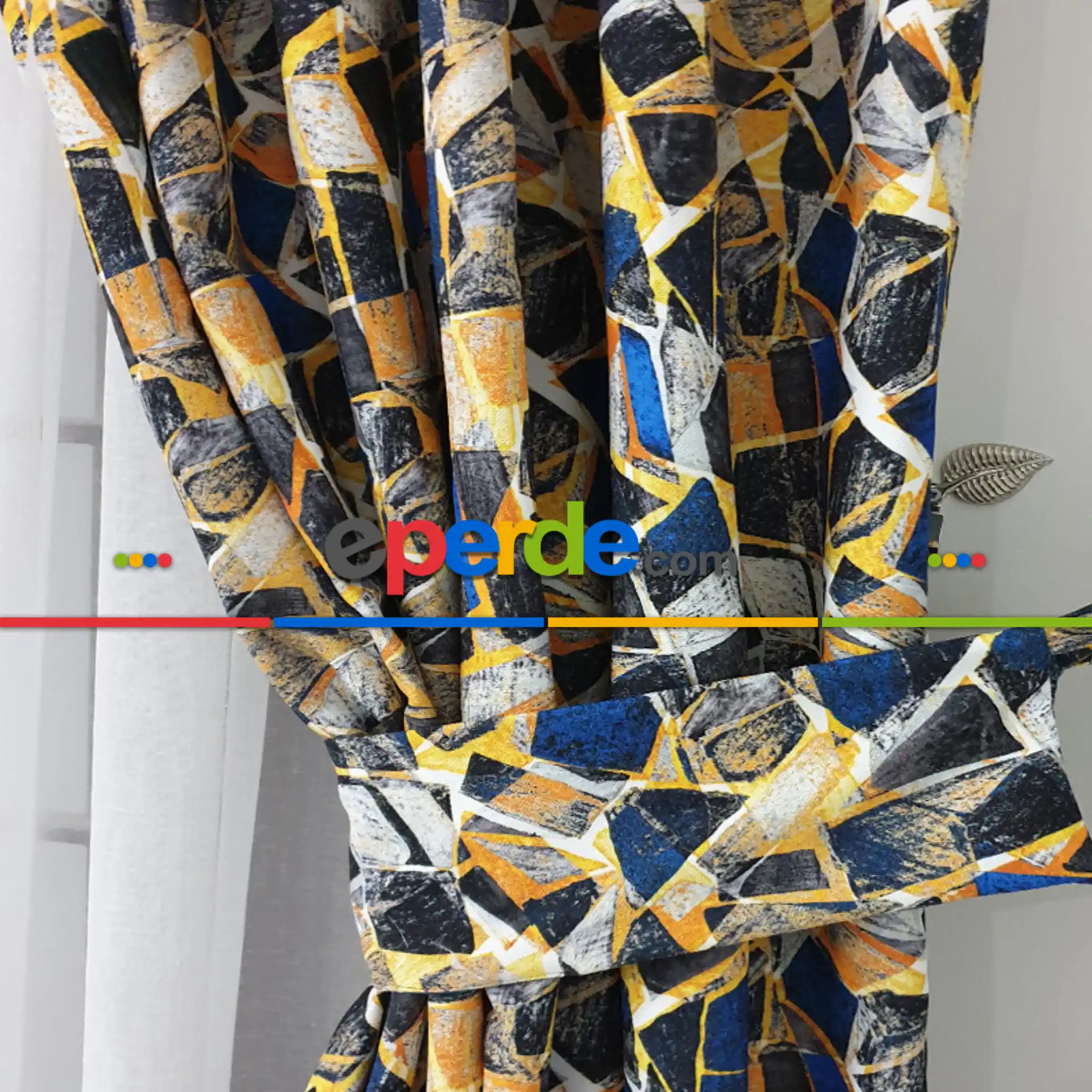 Renkli Mermer Desenli Fon Perde Evm736 Kumaşı Kalındır Duck Bezi Değildir- Siyah-Mavi-Gri-Füme-Antrasit-Sarı-Beyaz-Krem