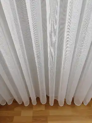 Leor Zırh Güneş Işığında Parlayan Tül Perde - Gümüş