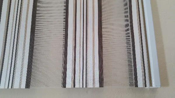 Yatak Odası - Kahve Çizgili Zebra Perde- Krem-kahve Koyu-sütlü Kahve- Çok Renkli 3