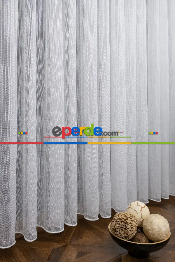 Salon - Yeni Trend Modern Düz Tül 1.kalite (dikim Ücreti Fiyata Dahildir)