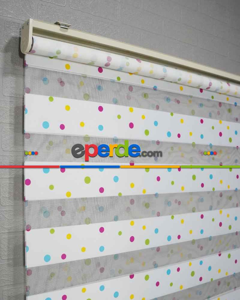 Zebra Perde - Baskılı Çocuk Ve Genç Odası Zebra Perde