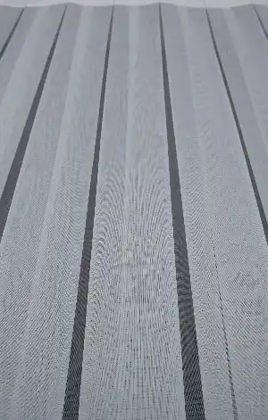 Modern Altın Varaklı Keten Tül Perde Yüksek Kalite