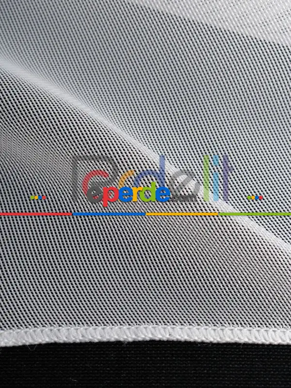 Her Eve Uyum Sağlayan Klasik Ekru Düz Tül Perde