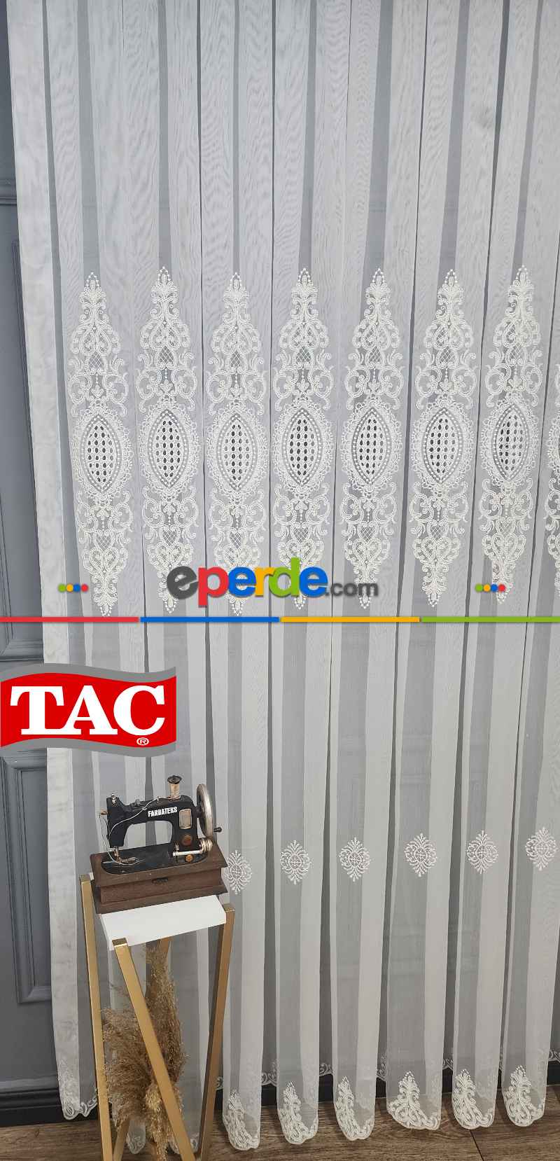 Taç Nakışlı Kort Damask Salon Model Tarz Tasarım Force Exculusive