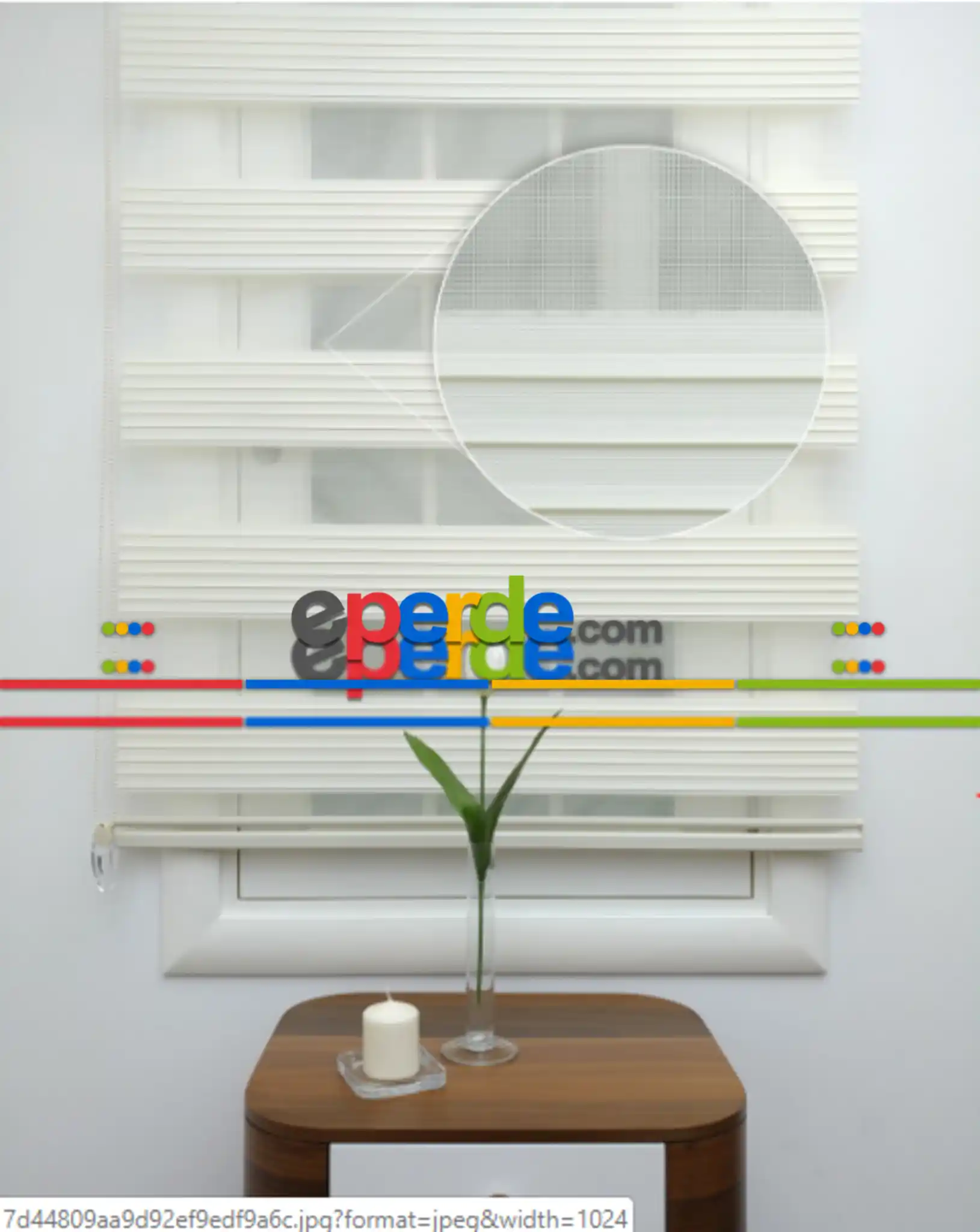 Zebra Geniş Pilise Ekru- Ekru