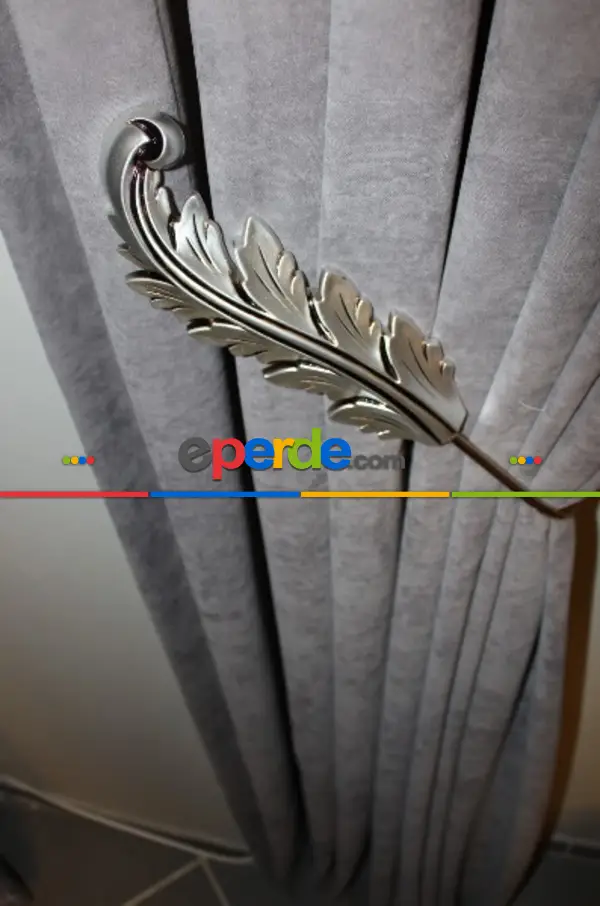 Ada Fon Petek Kadife 12488 Gri