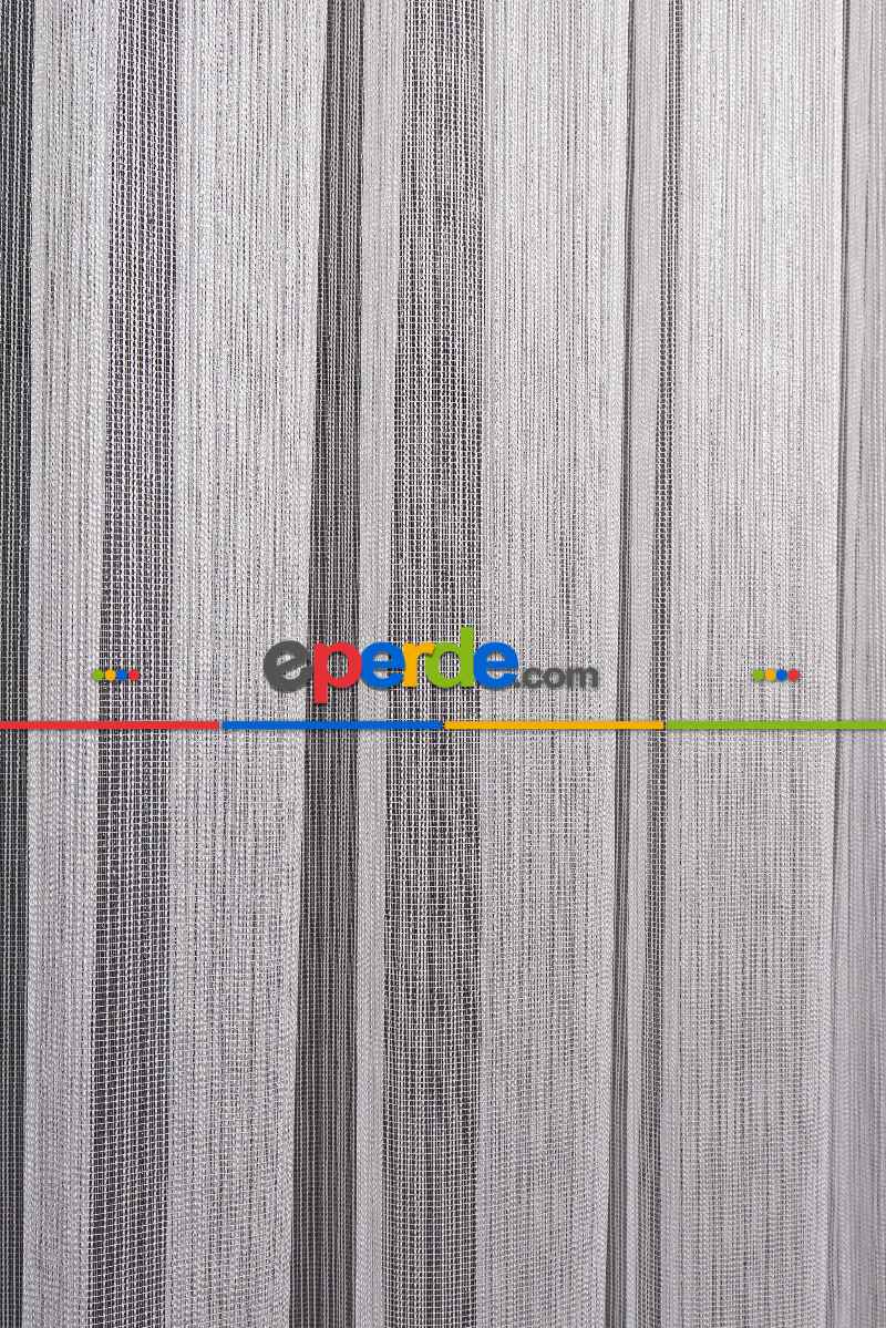 Gümüş Simli Çelik Armür Tül Perde Akdz 970