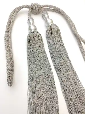 Gri Braçol Perde Bağı- Gri-füme-antrasit