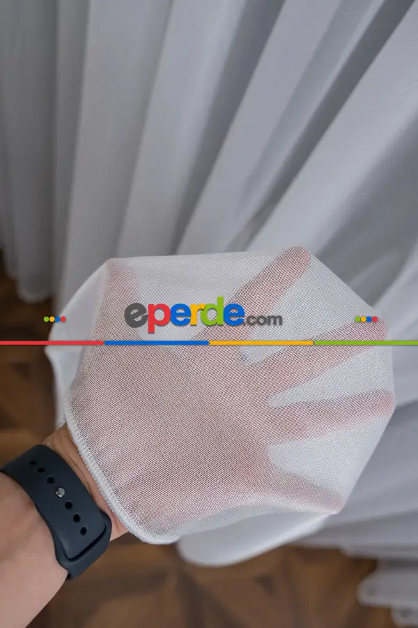 2025 Sezonu Düz - Dökümlü Ütü İstemeyen Tül - İtinalı Dikiş Garantisi - Kurşunlu Tül