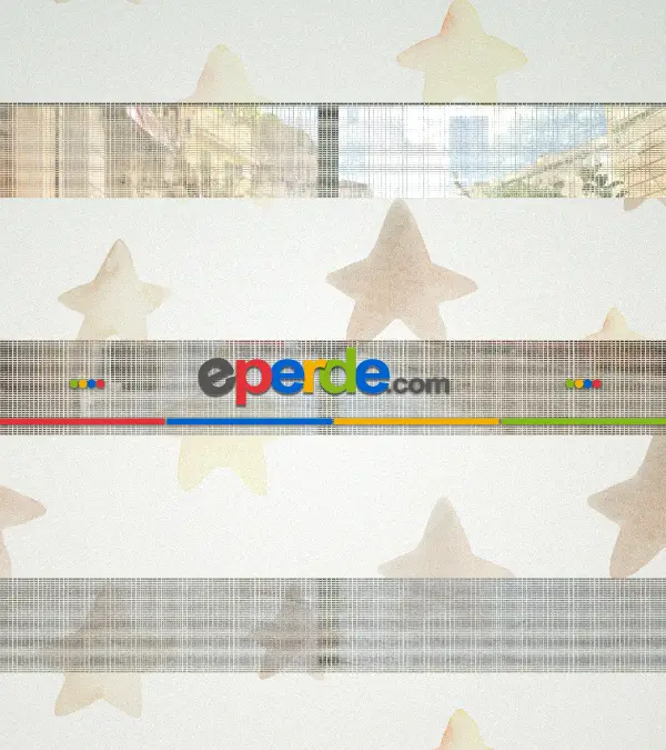 Yıldız Desenli Baskılı Zebra Perde- Çok Renkli