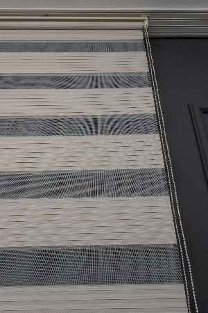 Zebra Perde - Geniş Pileli Zebra Perde