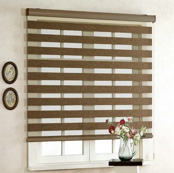 Salon - Zebra Perde Bambu