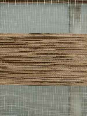 Kahve Bambu Zebra Perde 60x200cm- Kahverengi
