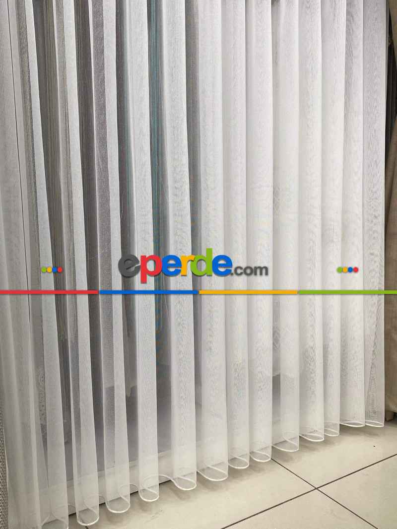 Düz Sade Bol İşık Alan Ferah Tül