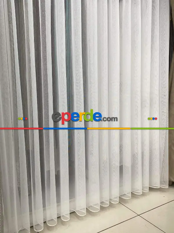 Düz Sade Bol İşık Alan Ferah Tül