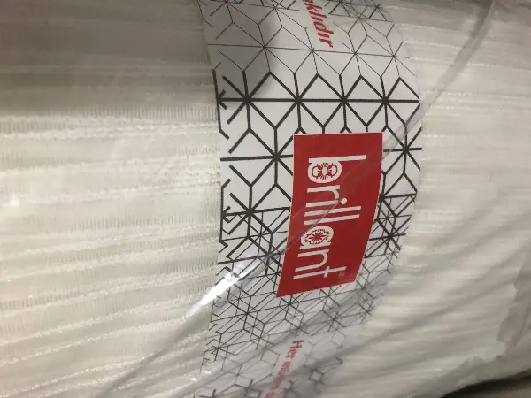 Brillant Zincir Desenli Düz Armür Tül Perde - Yüksek Gramajlı - (ütü Gerektirmez)- Ekru