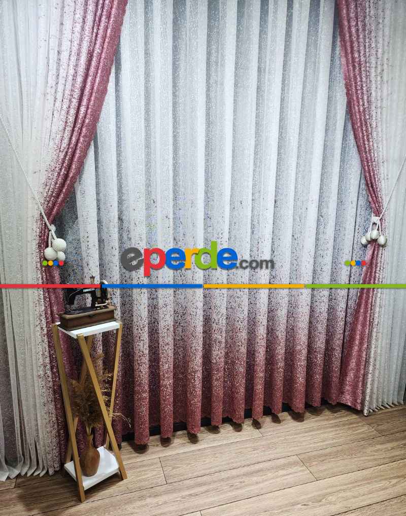 Pudra Püskürtme Tül Fon Perde