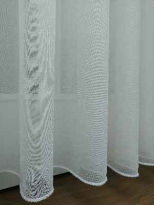 Mutfak Tül Perde - Mutfak Perdesi- Ekru