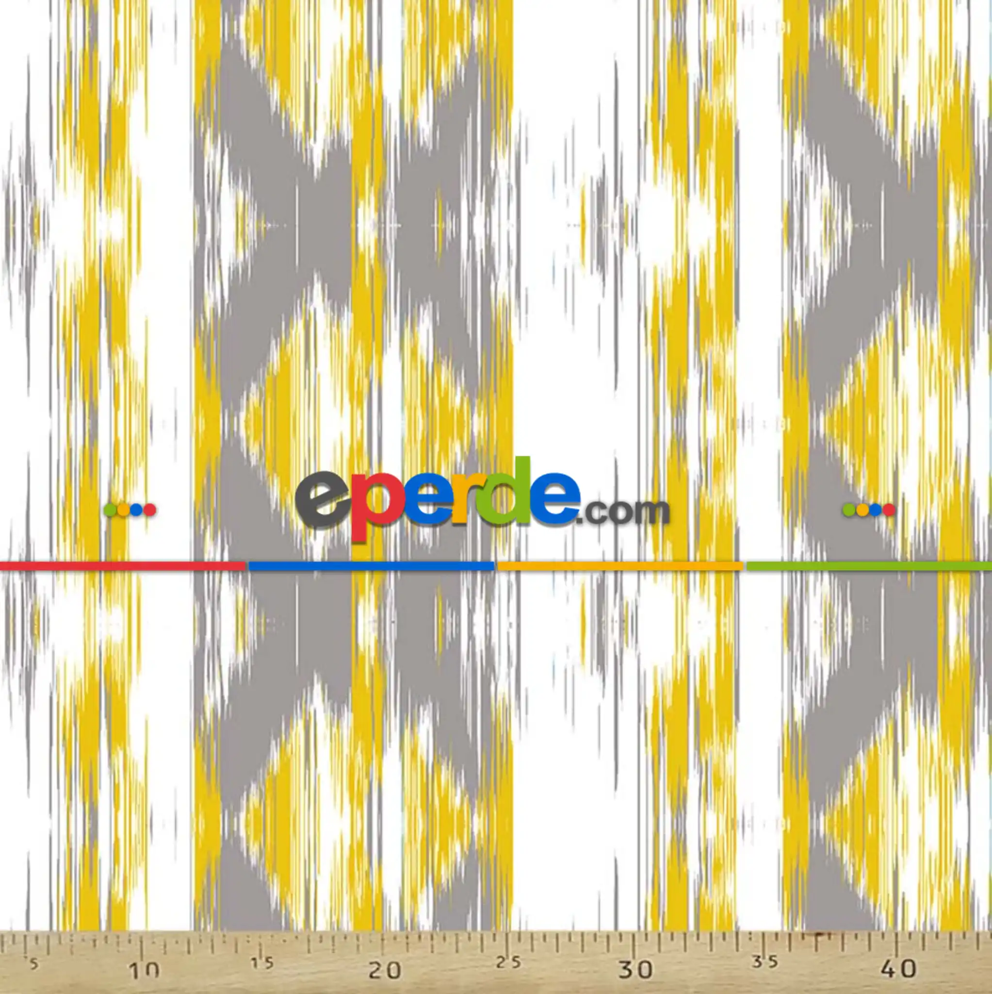 Zigzak Desenli Fon Perde Evm733 Kumaşı Kalındır Duck Bezi Değildir- Gri-Füme-Antrasit-Sarı-Beyaz