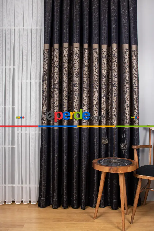 Modern Pano Fon Perde